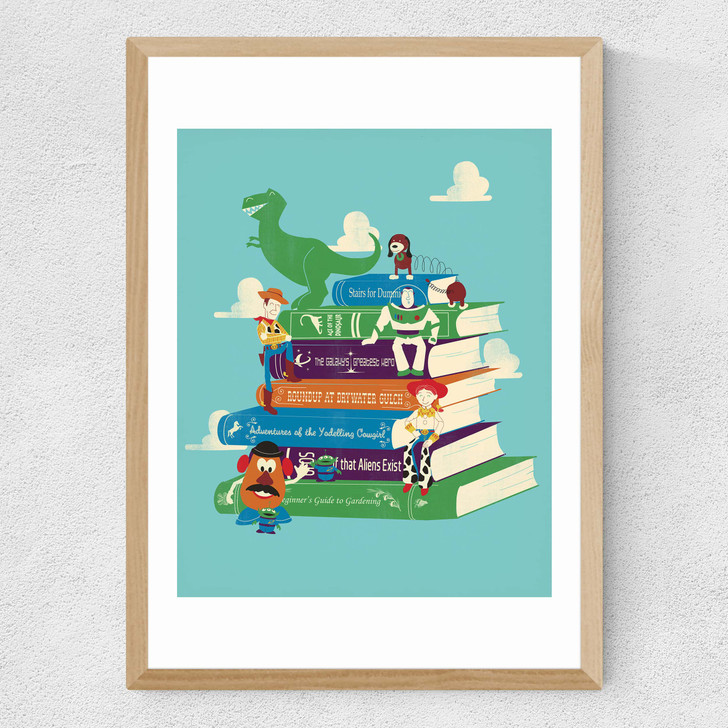 Toy Stories Medium Oak Frame