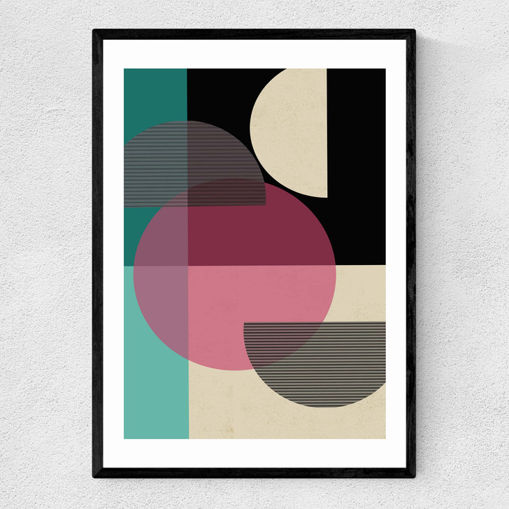 Circular Converge Narrow Black Frame Circular Converge Narrow Black Frame