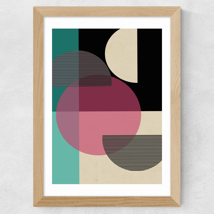 Circular Converge Wide Oak Frame Circular Converge Wide Oak Frame