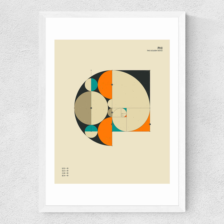 Phi by Jazzberry Blue Medium White Frame Phi by Jazzberry Blue Medium White Frame