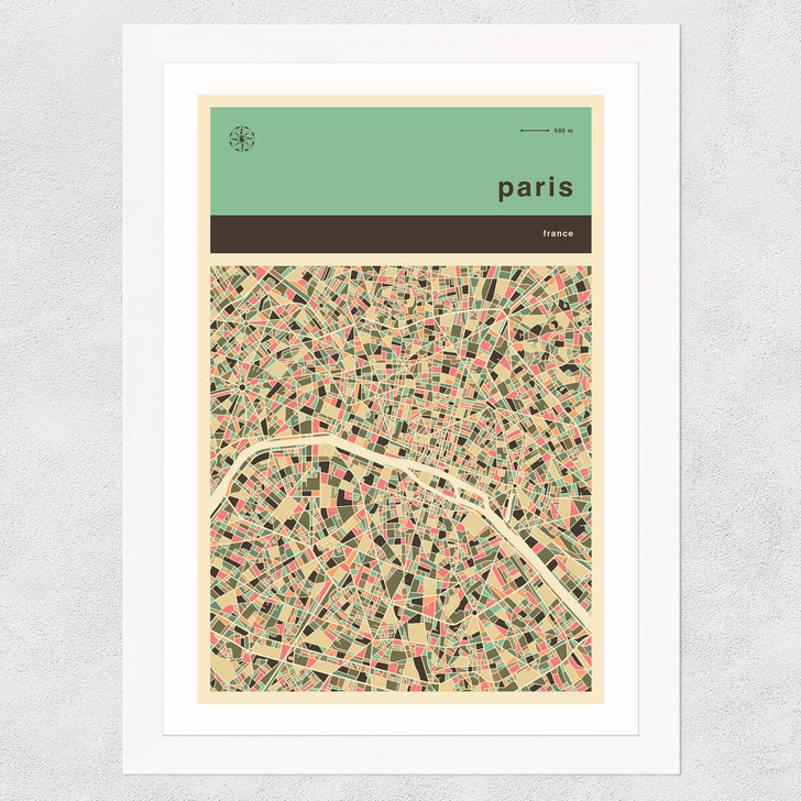 Paris Streetguide by Jazzberry Blue