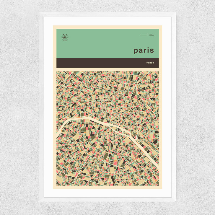 Paris Streetguide by Jazzberry Blue