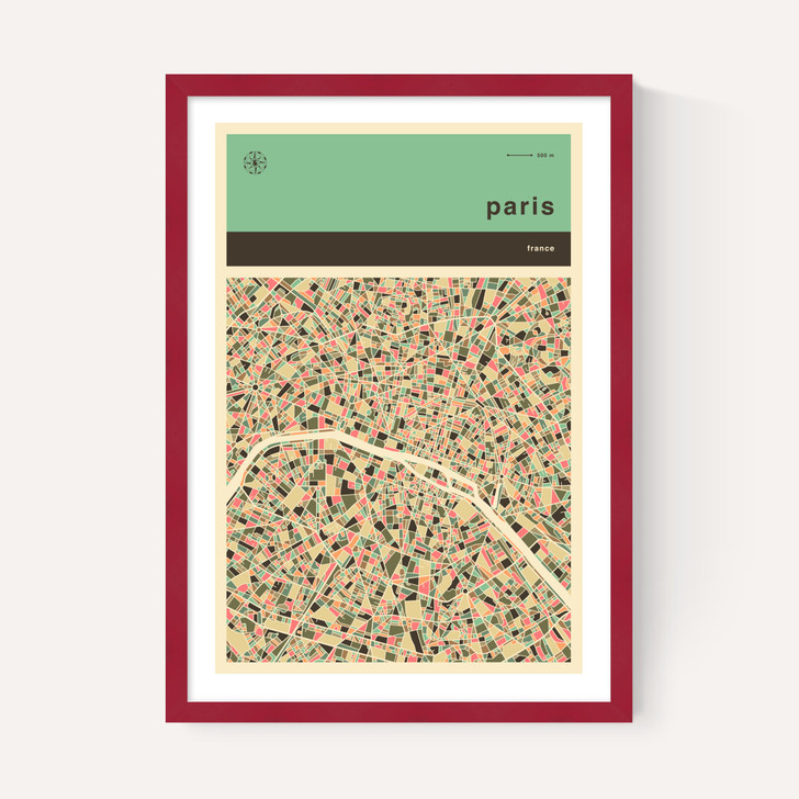 Paris Streetguide by Jazzberry Blue