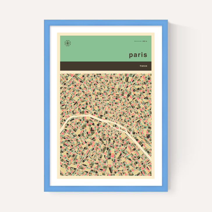 Paris Streetguide by Jazzberry Blue