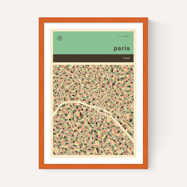 Paris Streetguide by Jazzberry Blue