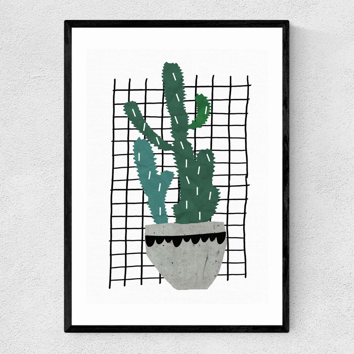 Cactus Narrow Black Frame