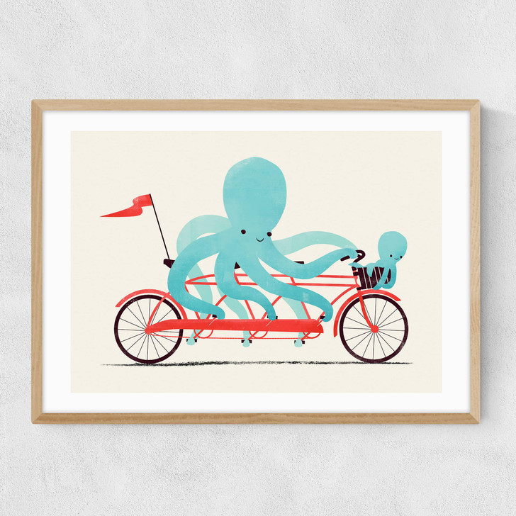 My Red Bike Narrow Oak Frame