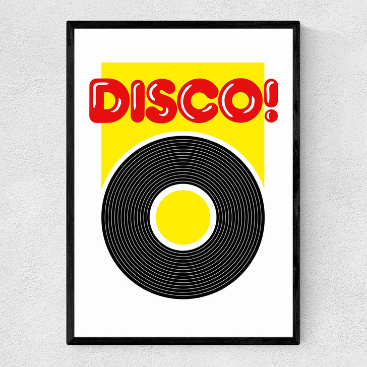 Disco Narrow Black Frame
