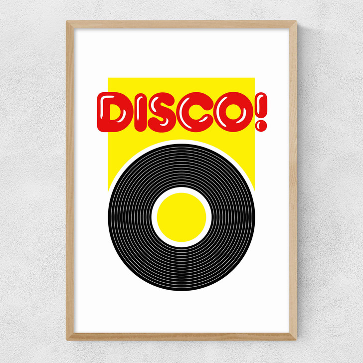 Disco Narrow Oak Frame
