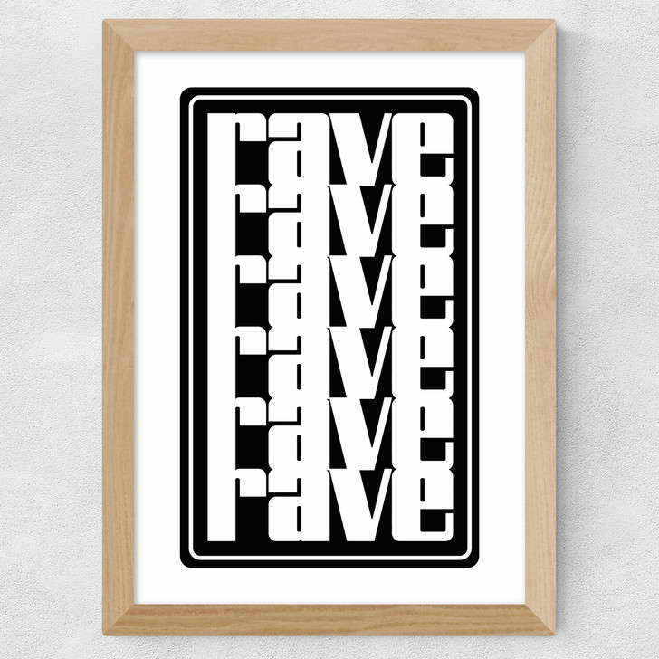 Rave Wide Oak Frame