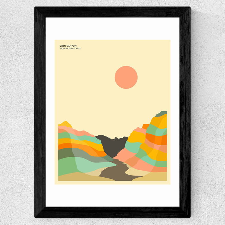 Zion by Jazzberry Blue Wide Black Frame Zion by Jazzberry Blue Wide Black Frame