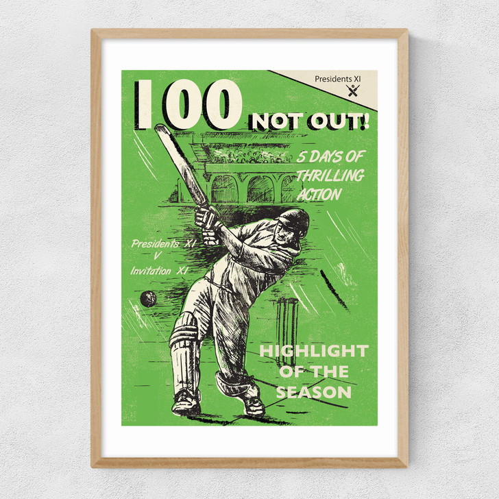 Cricket Narrow Oak Frame