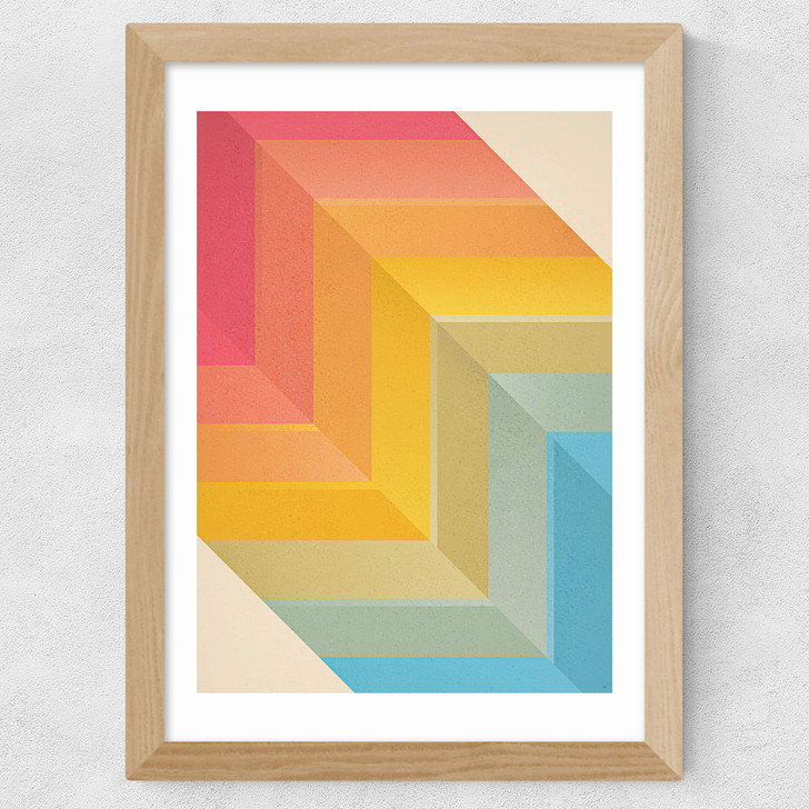 Back and Forth Wide Oak Frame Back and Forth Wide Oak Frame