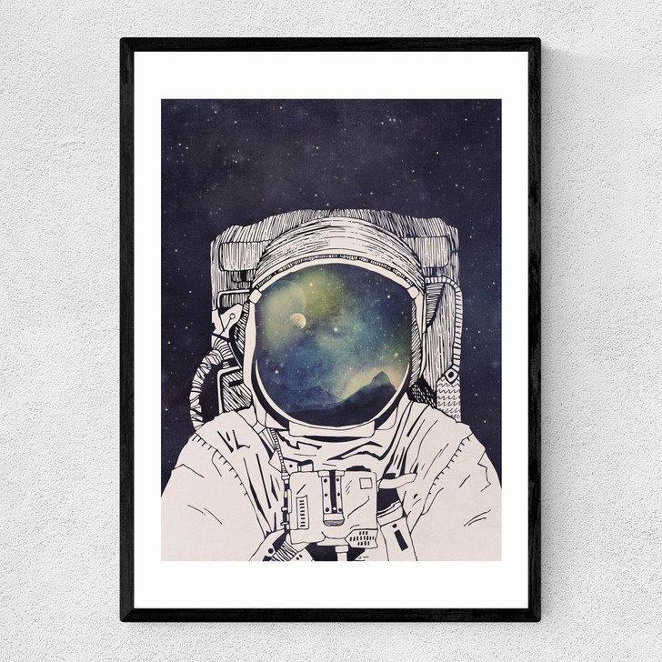 Dreaming of Space Narrow Black Frame Dreaming of Space Narrow Black Frame