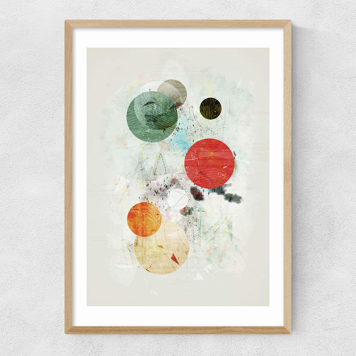 Moon and Back by Tracie Andrews Narrow Oak Frame Moon and Back by Tracie Andrews Narrow Oak Frame