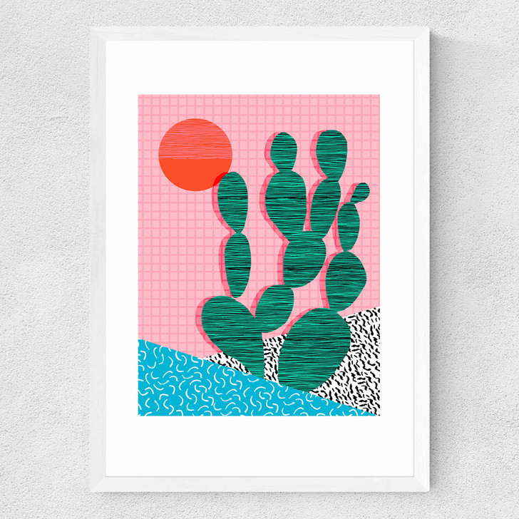 Sup Medium White Frame