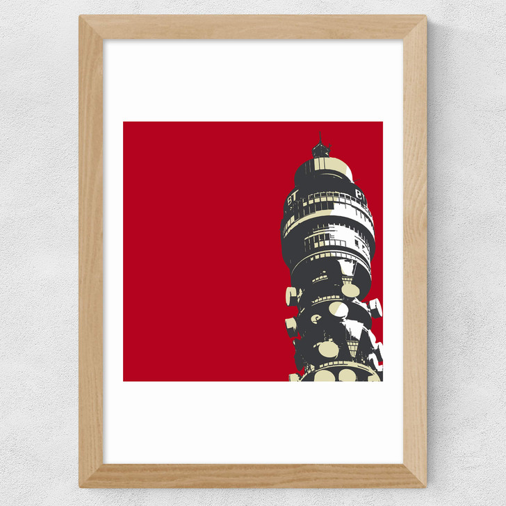 GPO Tower Wide Oak Frame