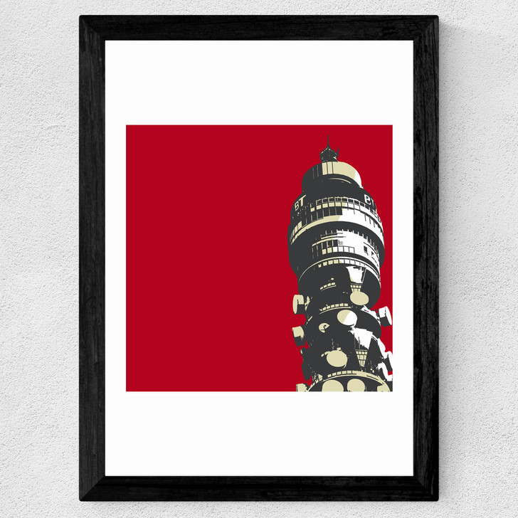 GPO Tower Wide Black Frame