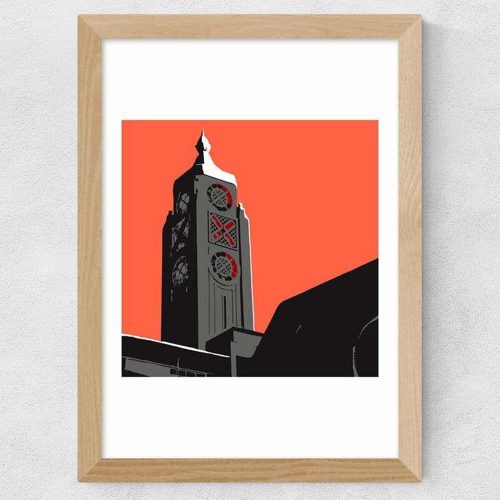 Oxo Tower Wide Oak Frame Oxo Tower Wide Oak Frame