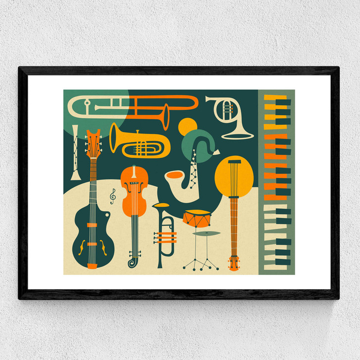 All That Jazz Medium Black Frame