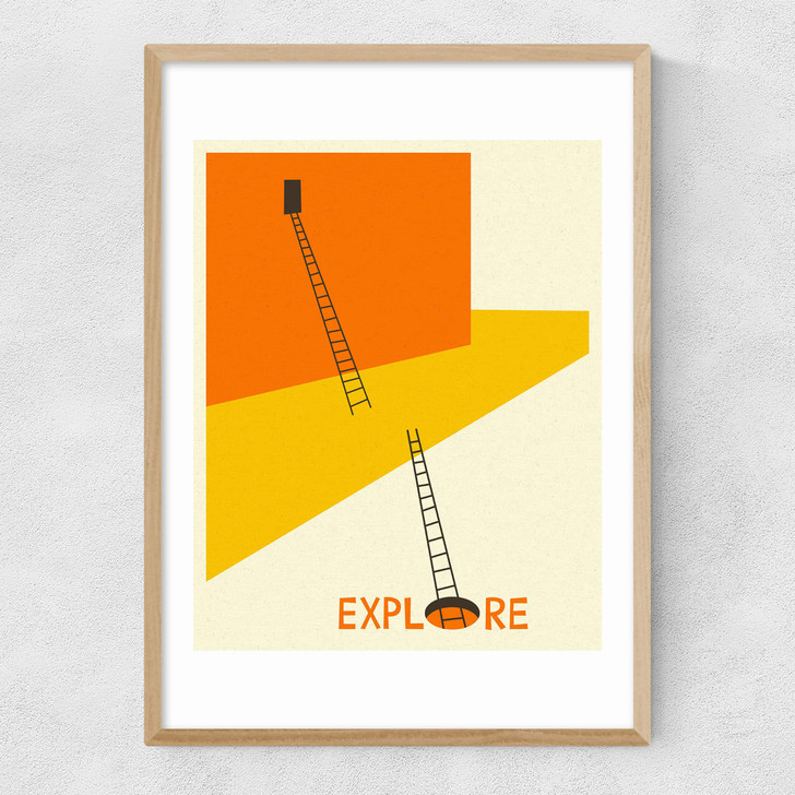 Explore New Narrow Oak Frame