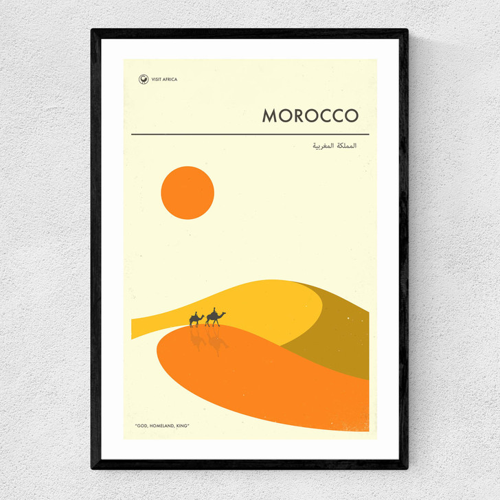 Morocco Narrow Black Frame