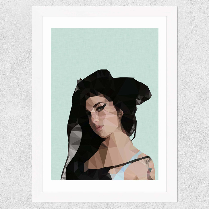 Amy Wide White Frame Amy Wide White Frame