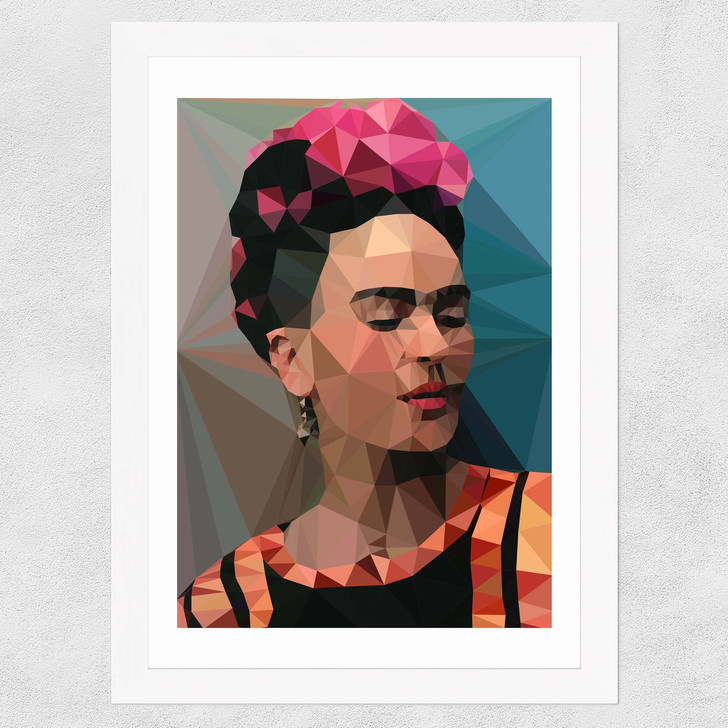 Frida 2 Wide White Frame Frida 2 Wide White Frame