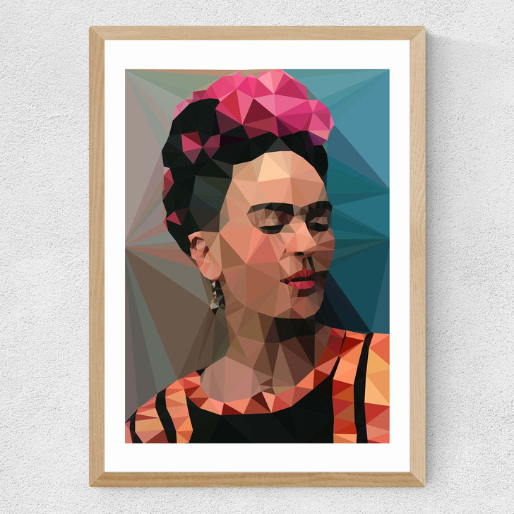 Frida 2 Medium Oak Frame