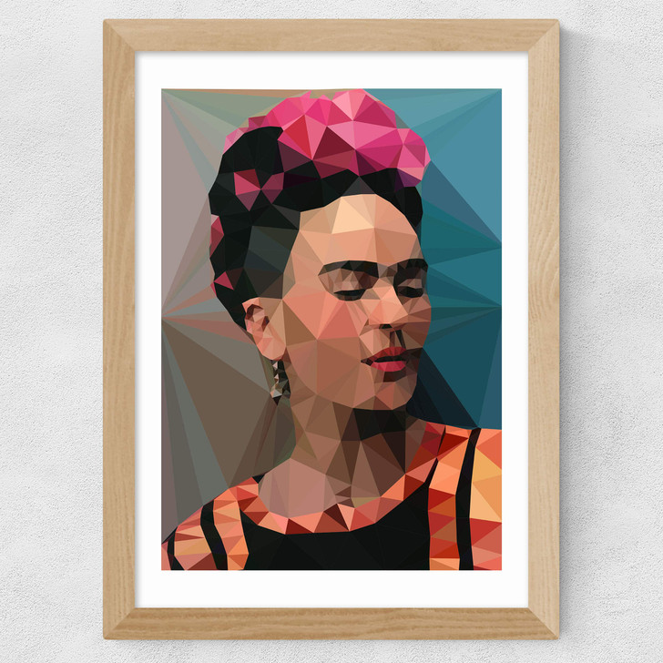 Frida 2 Wide Oak Frame