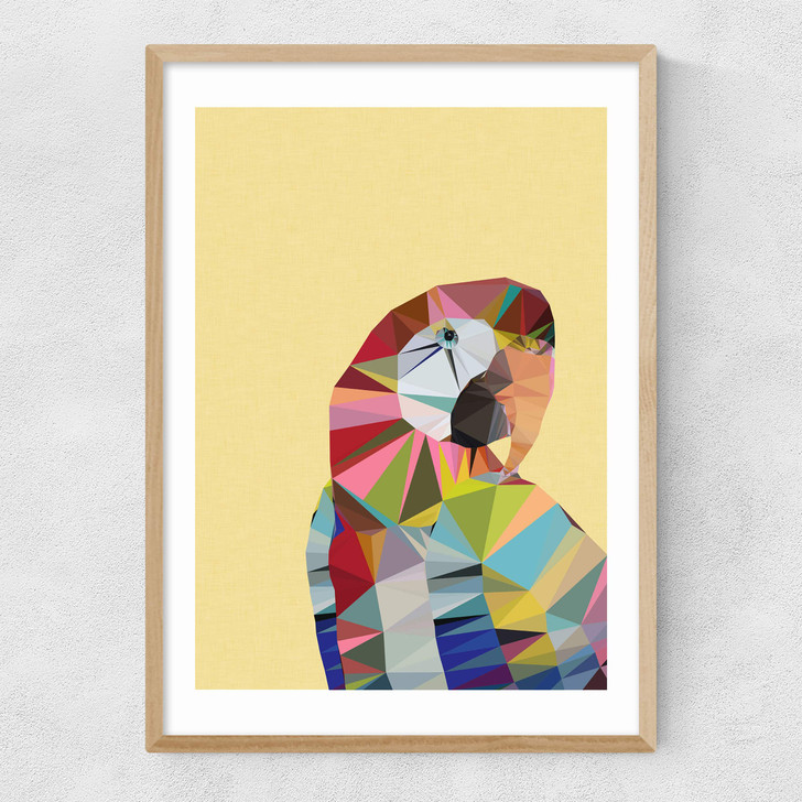Macaw Narrow Oak Frame Macaw Narrow Oak Frame