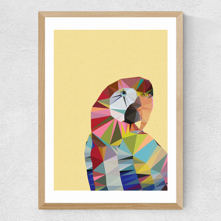 Macaw Medium Oak Frame Macaw Medium Oak Frame