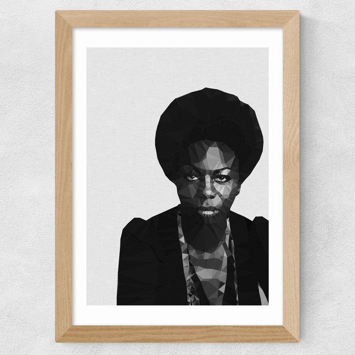 Nina Simone Wide Oak Frame Nina Simone Wide Oak Frame