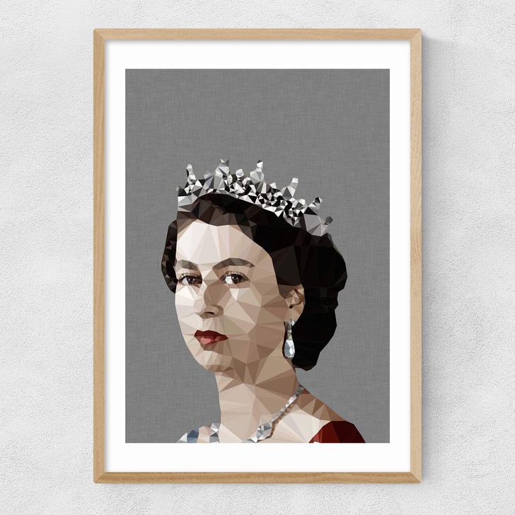 Queenie Narrow Oak Frame
