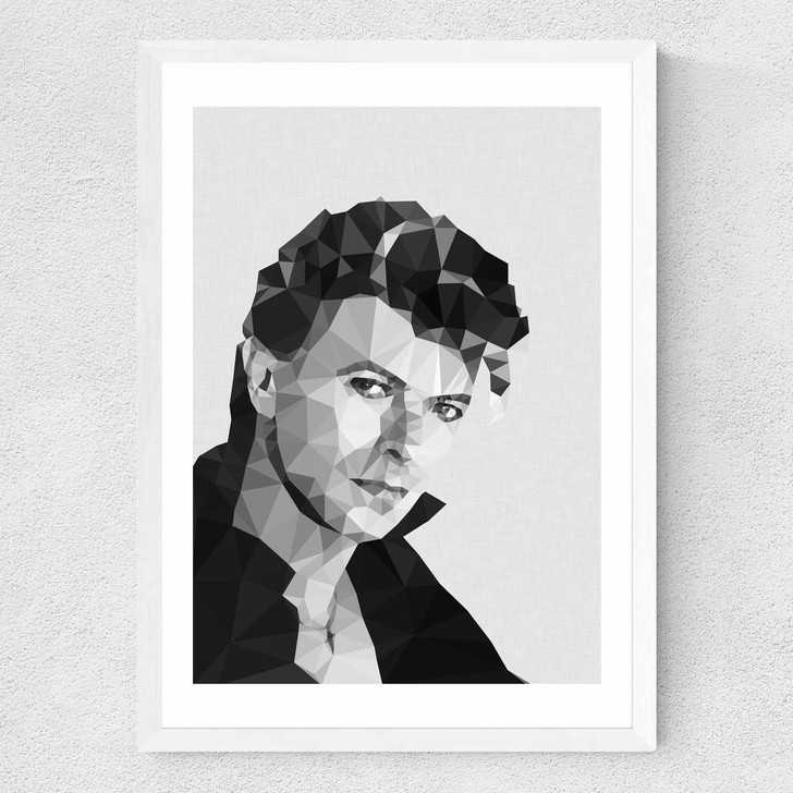 David Medium White Frame David Medium White Frame