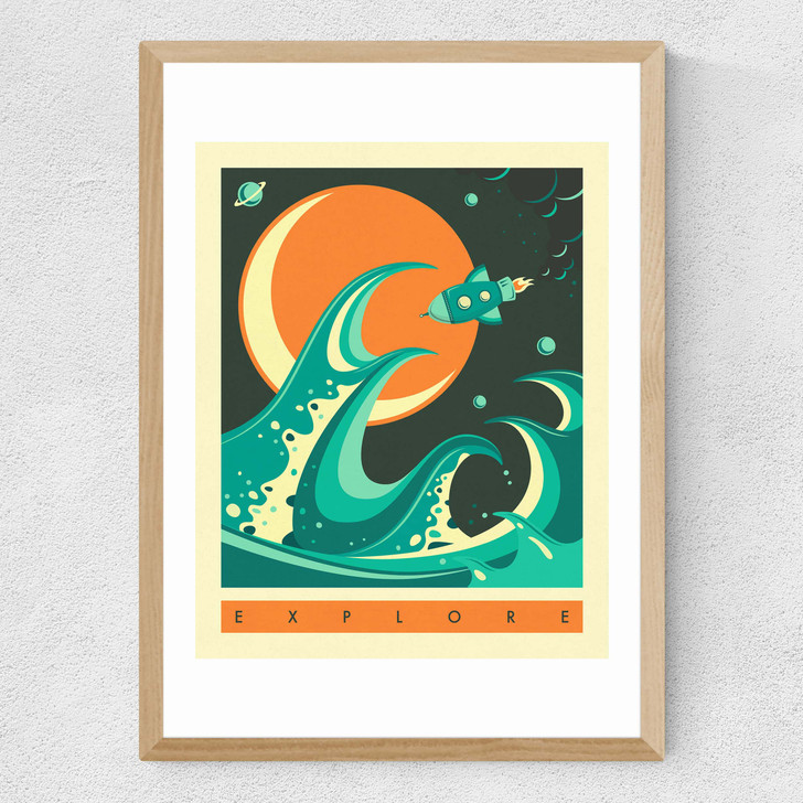 Explore 1 Medium Oak Frame