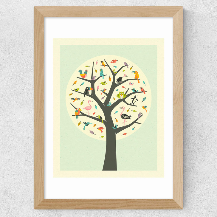 Tree of Life Wide Oak Frame Tree of Life Wide Oak Frame