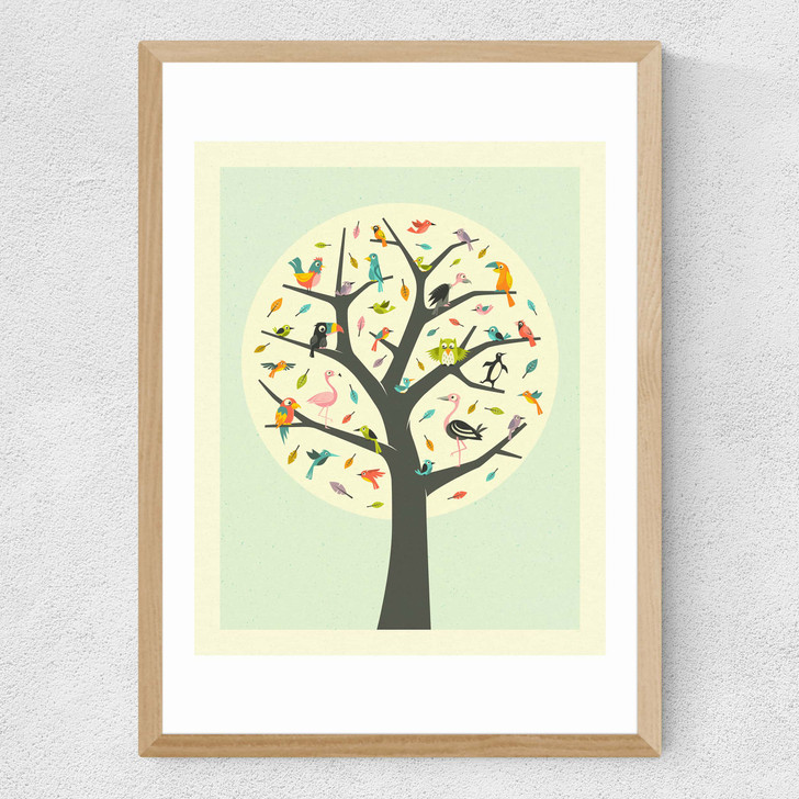 Tree of Life Medium Oak Frame