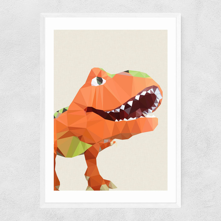 T Rex Narrow White Frame T Rex Narrow White Frame