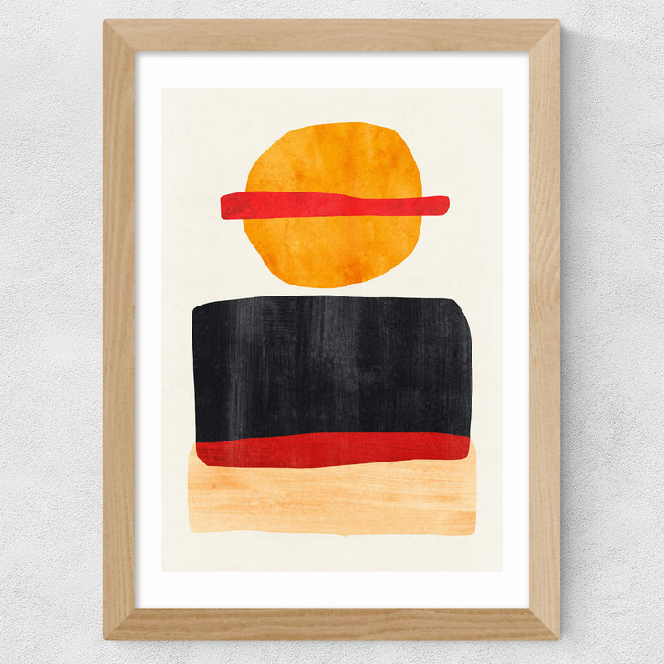 Skyline Wide Oak Frame