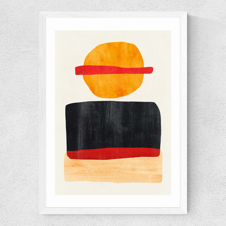 Skyline Medium White Frame