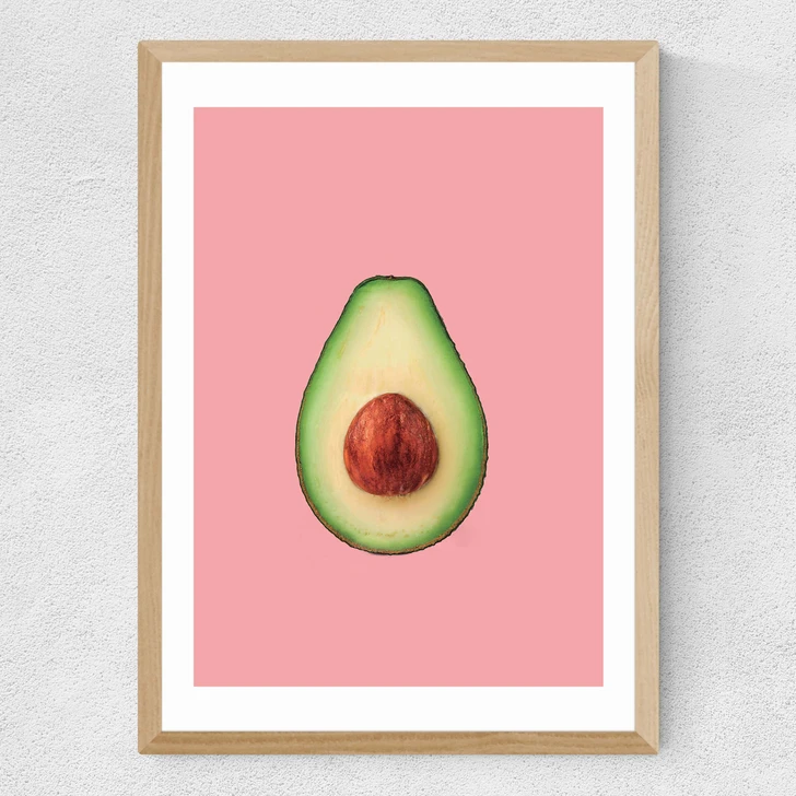 Avocado Medium Oak Frame