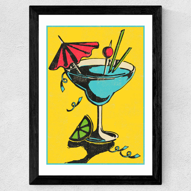 Cocktail Wide Black Frame