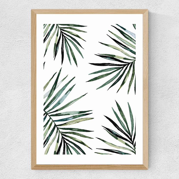 Ferns Medium Oak Frame
