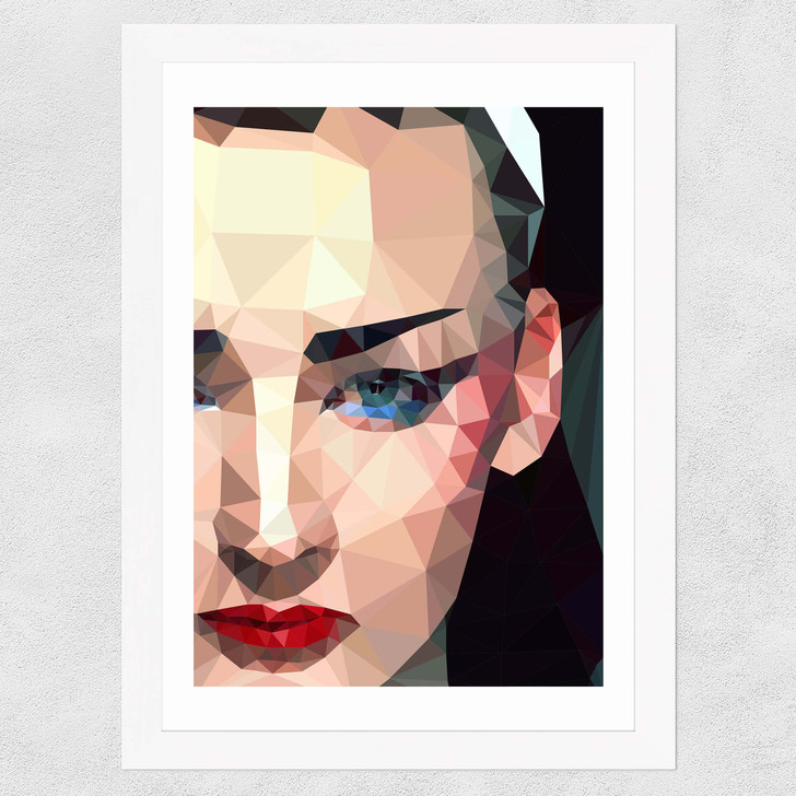 Boy George Wide White Frame Boy George Wide White Frame