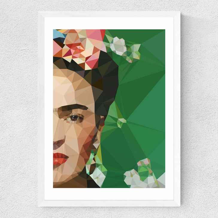 Frida Crop Medium White Frame Frida Crop Medium White Frame