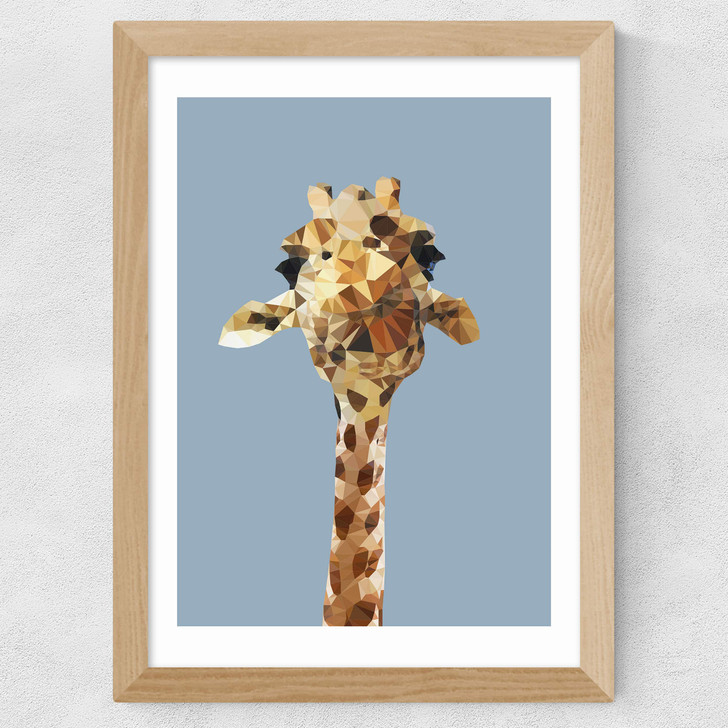 Giraffe Wide Oak Frame Giraffe Wide Oak Frame