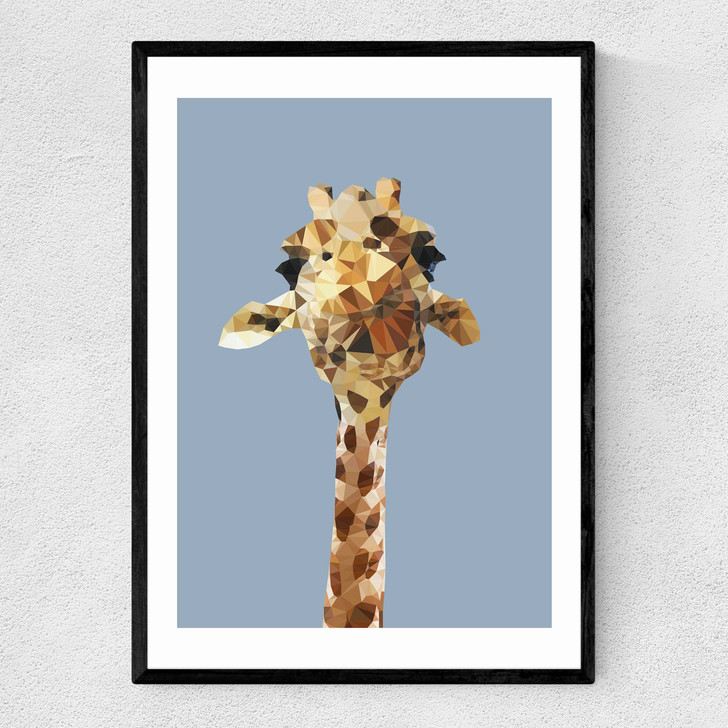 Giraffe Narrow Black Frame