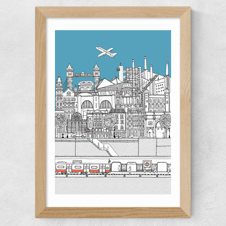 Cross Section London Wide Oak Frame Cross Section London Wide Oak Frame