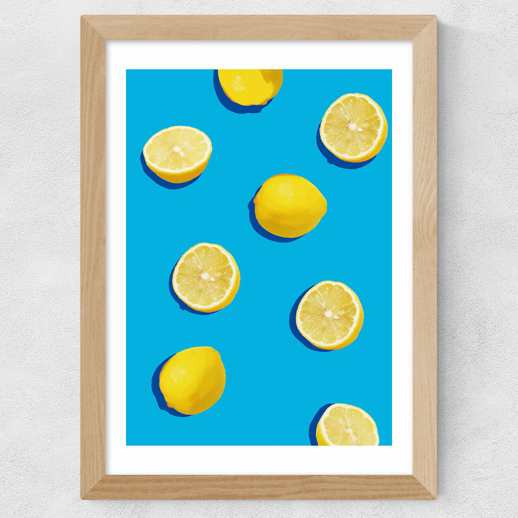 Lemons Wide Oak Frame